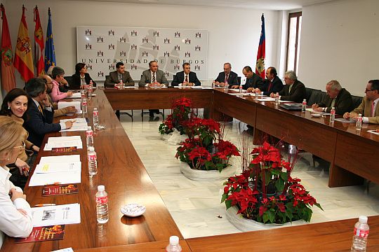 Reunión del Patronato de la Fundación General de la Universidad de Burgos